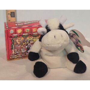 Vintage Holly The Holiday Cow Plush Gift Set in UDIM Promo Box